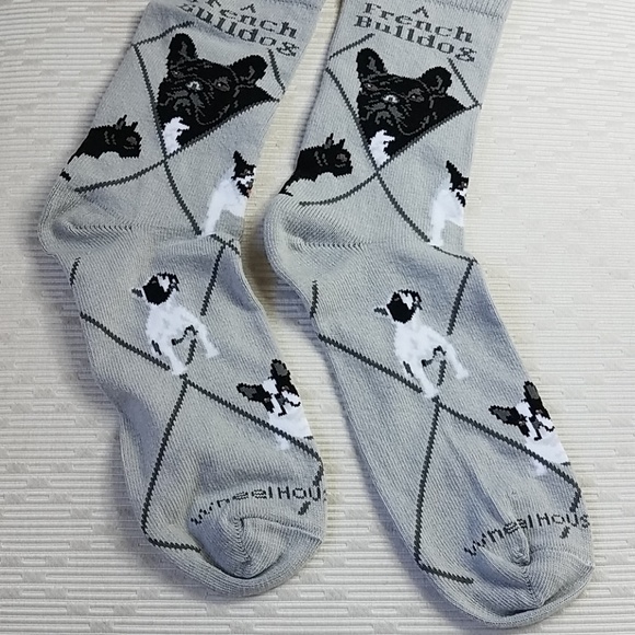 NEW * FRENCH BULLDOG socks - Picture 5 of 8